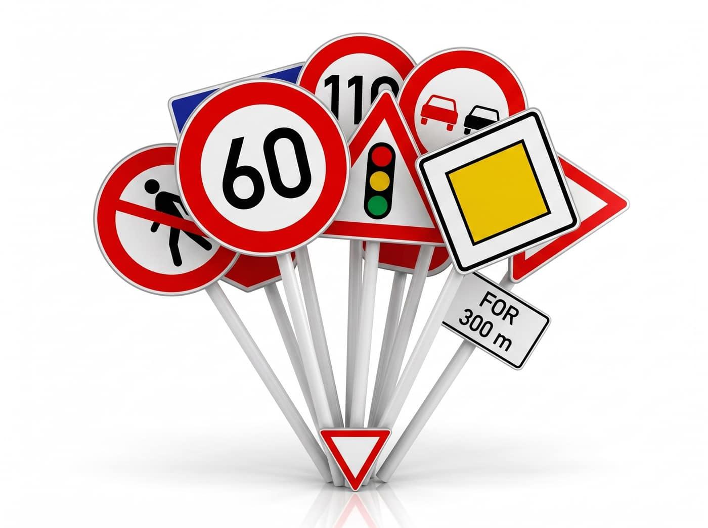Panneaux du code de la route